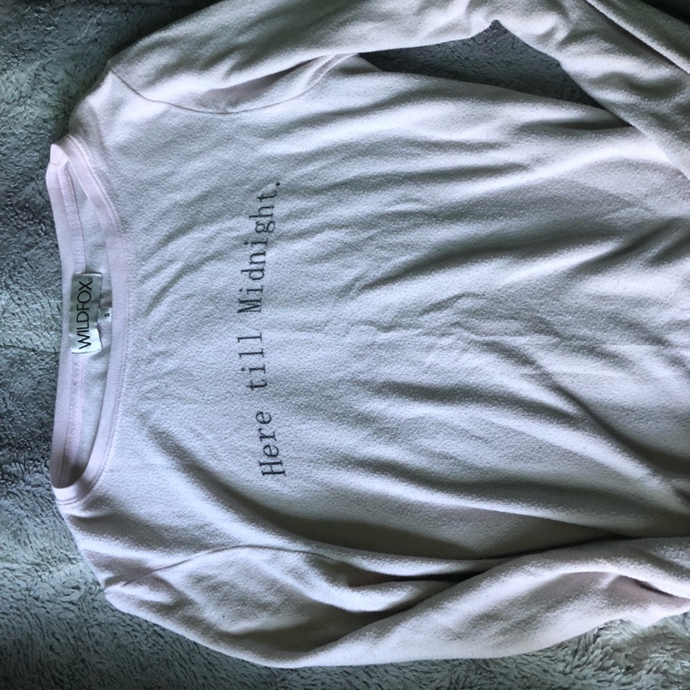 Wildfox blush sweater